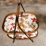 Vintage servant display or magazine holder