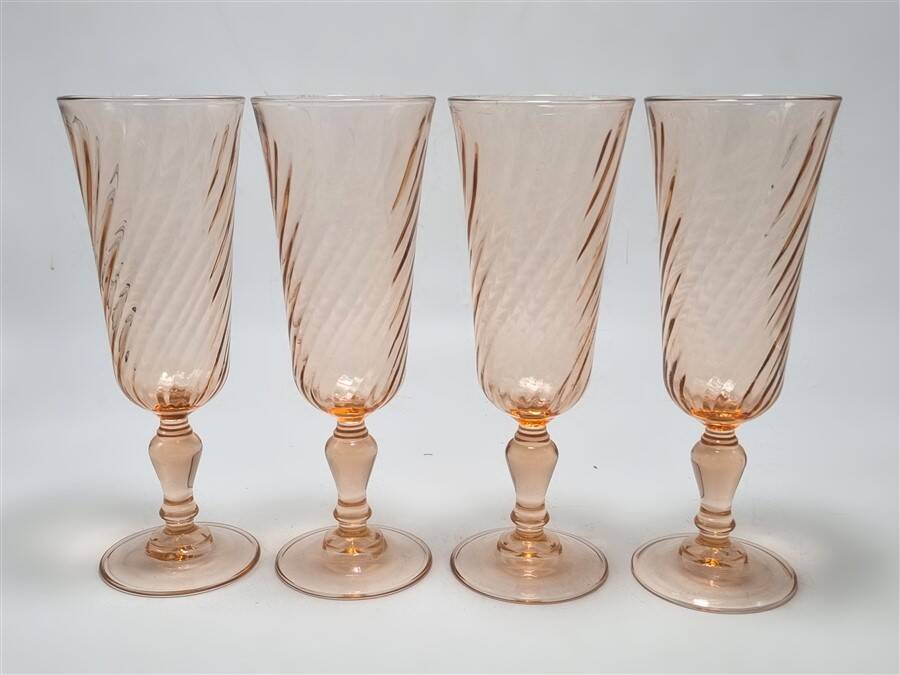 Rosaline champagne flutes