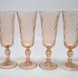 Rosaline champagne flutes