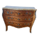 Commode de style louis xv en bois de rose début 20 eme