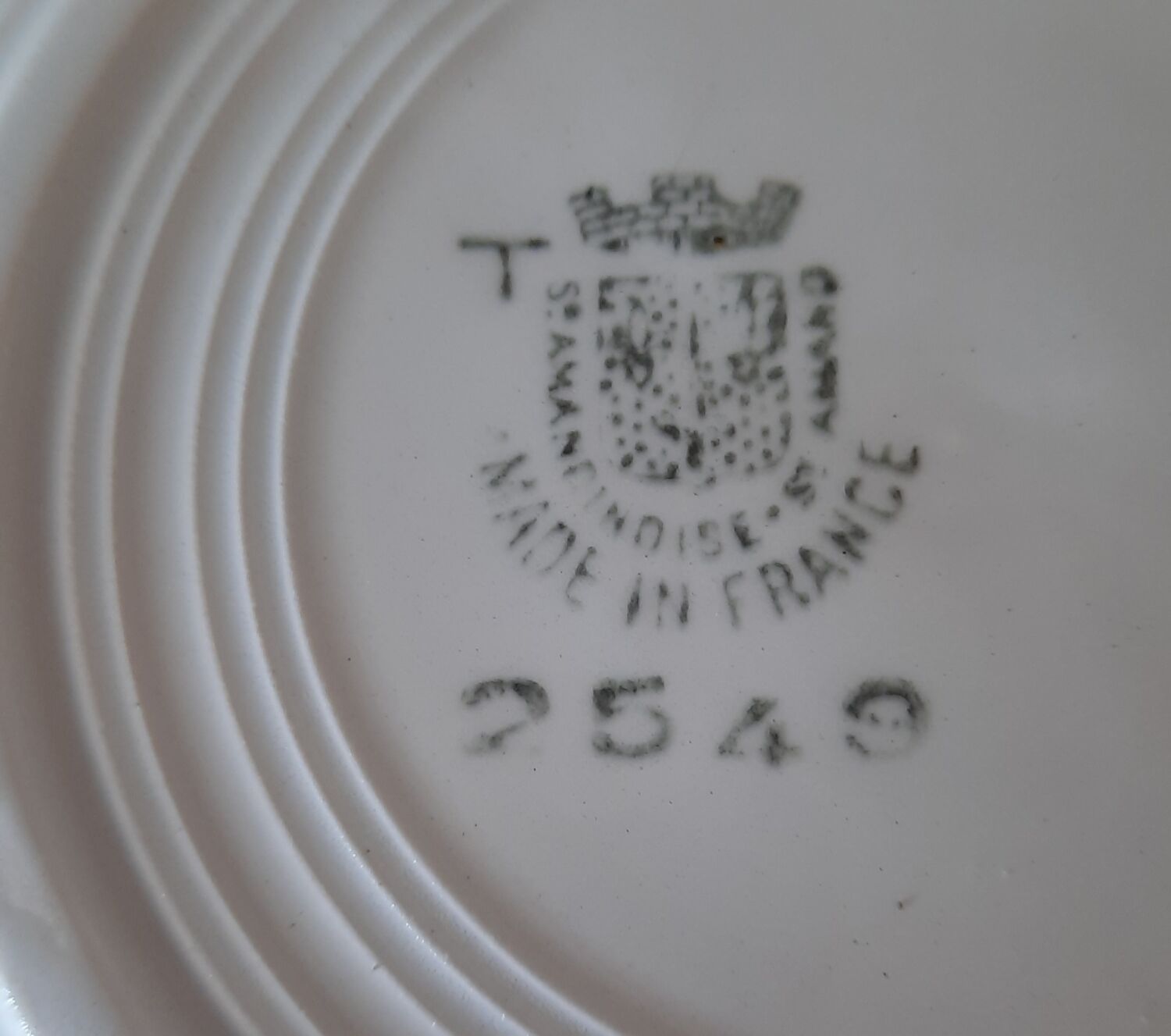 Hollow plates saint Amandoise