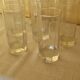Octagonal lemonade glasses