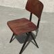 Set of 4 vintage school chairs Galvanitas S16 Netherlands Design