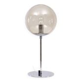 Sölken Luchten Lampe de table dôme chromée 1970 Allemagne