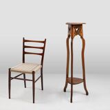 Art Deco console table in oak wood, France ca. 1930
