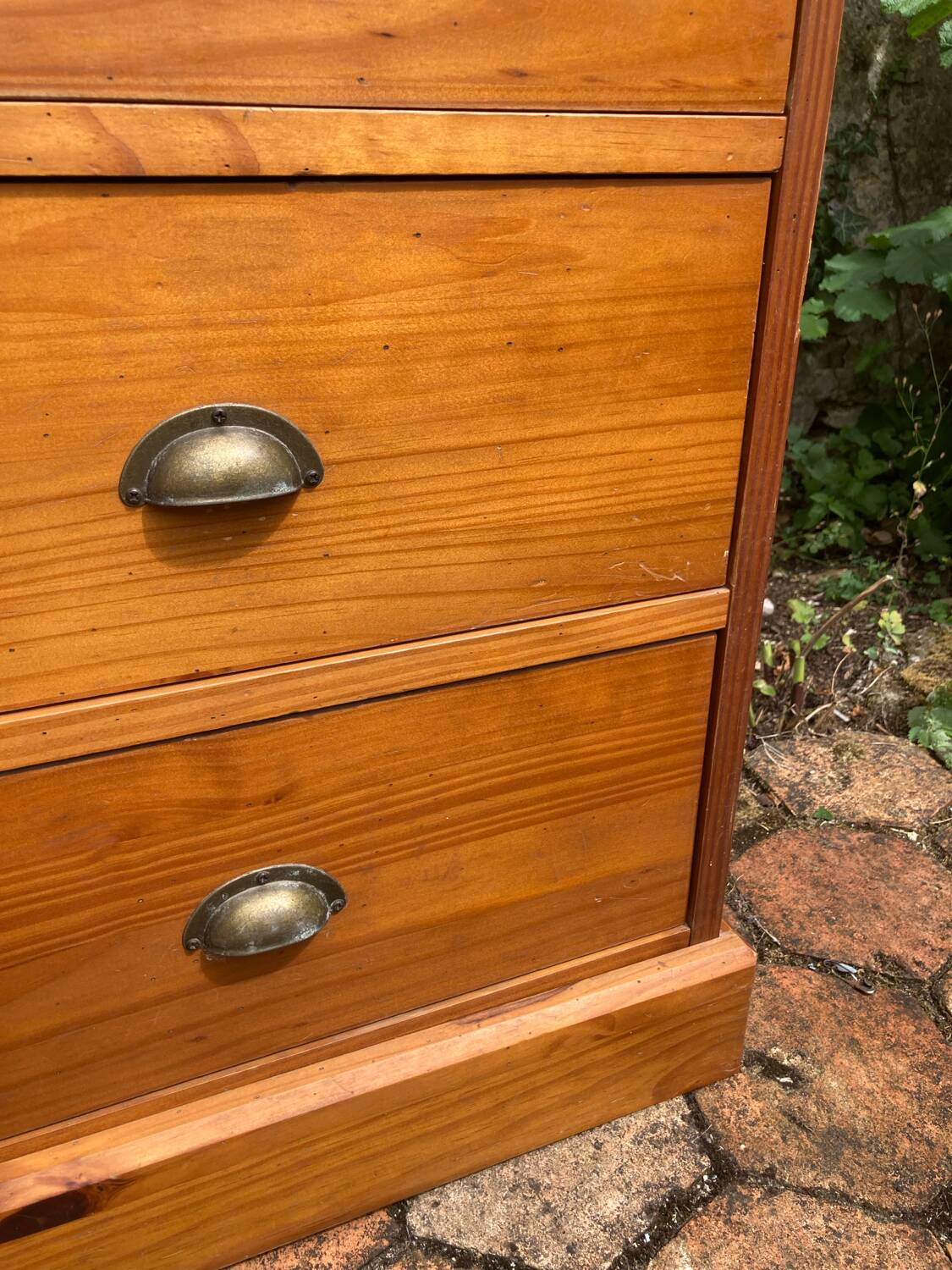Old trade cabinet with drawers