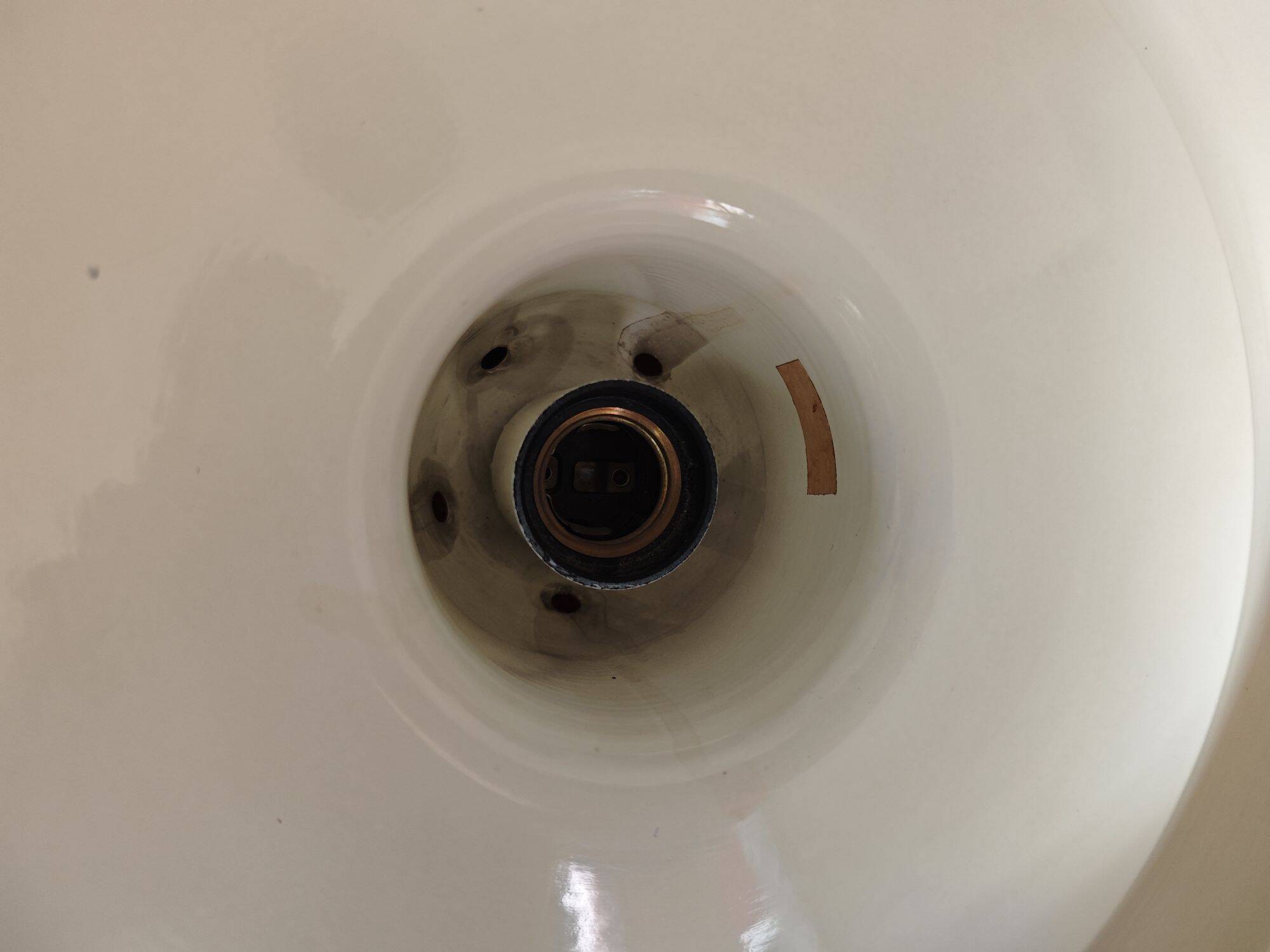 Space Age pendant lamp, Italian design - Enrico Furio Dominici - 1950s/1960s