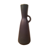 Vintage Scandinavian style blue ceramic vase