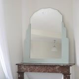 Large old mirror  90x108cm