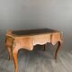 Bureau en marqueterie et bronze doré style Louis XV, XIXème siècle
