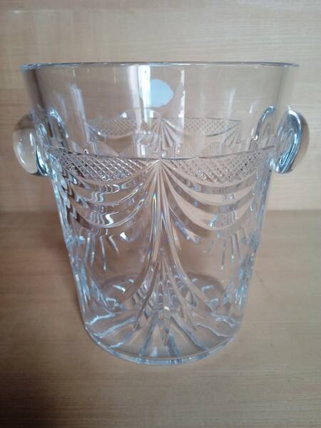 Etzel vintage crystal champagne bucket