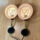 PAIR OF MODULAR SCANDINAVIAN DESIGN WALL LIGHTS 1950.