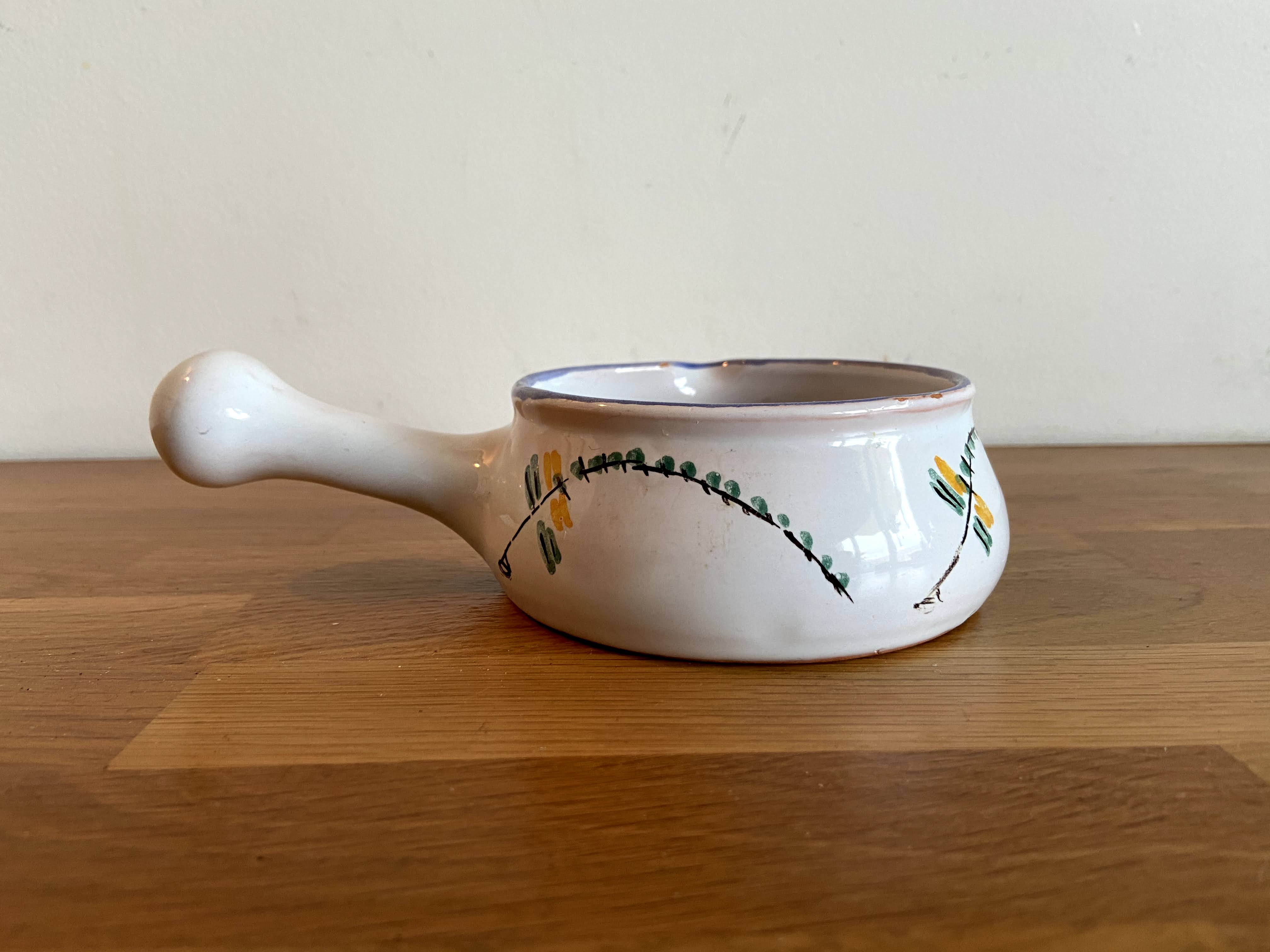 Provencal pottery ramequin