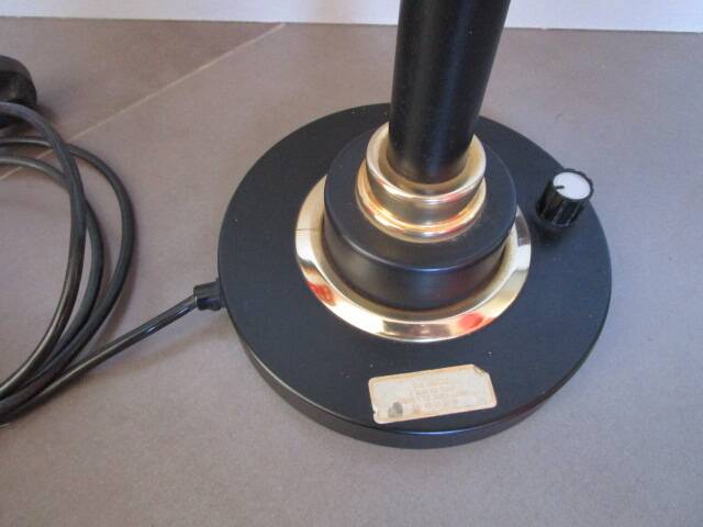 pied de lampe de bureau années 70'