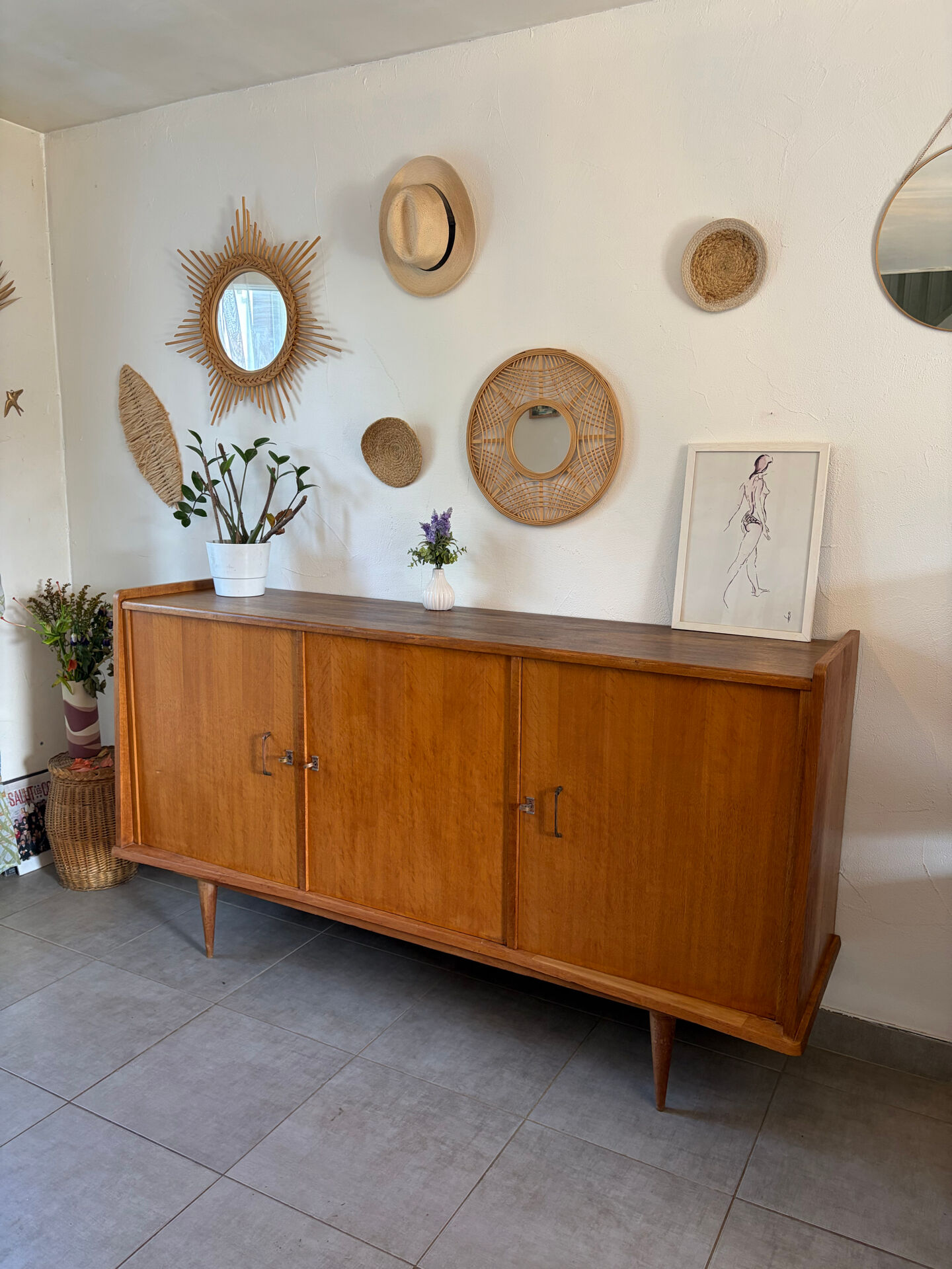 1960s vintage enfilade