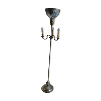 Bronze floor lamp