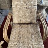 Rattan long chair