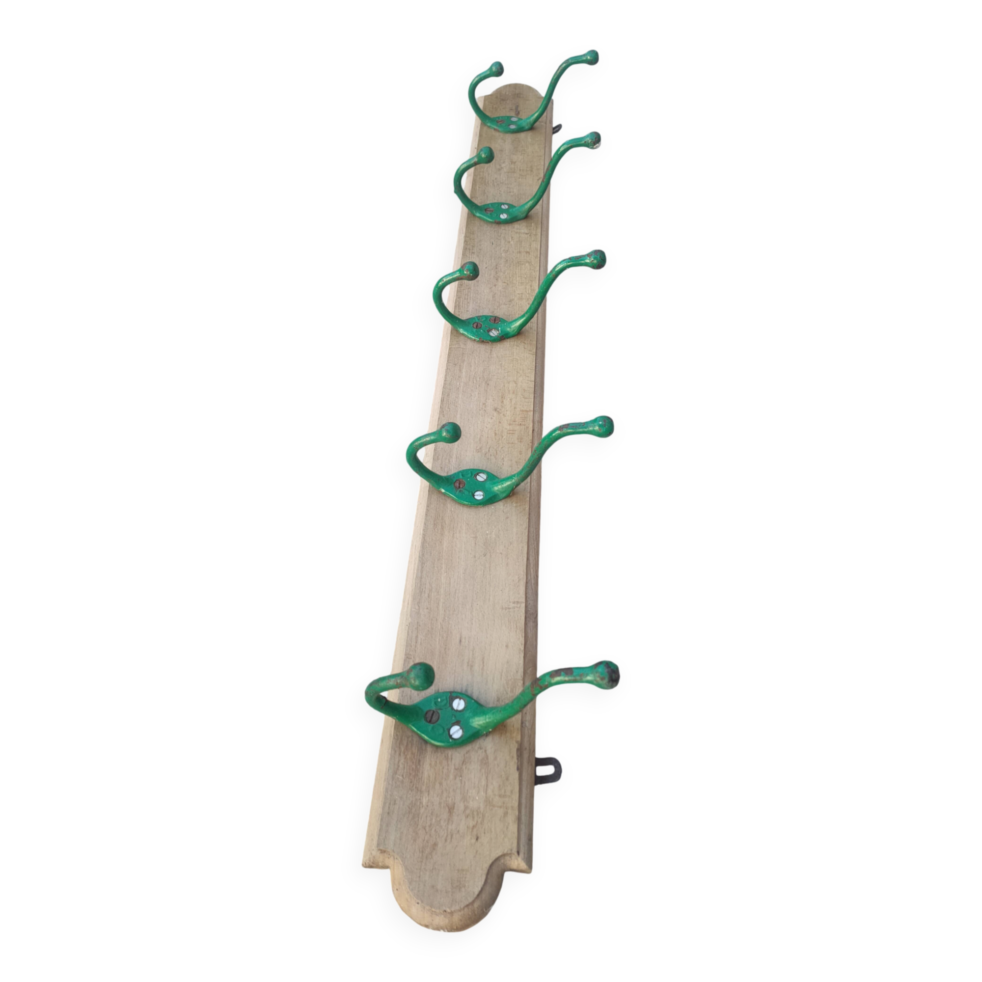 Portemanteau ancien 5 patères