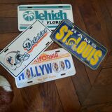 American enamelled plates