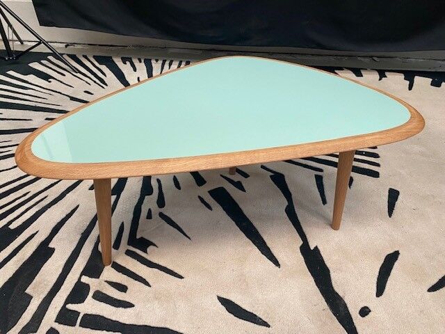 Table small mineral green