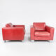 Set van 2 Topform Fauteuils, 1990s