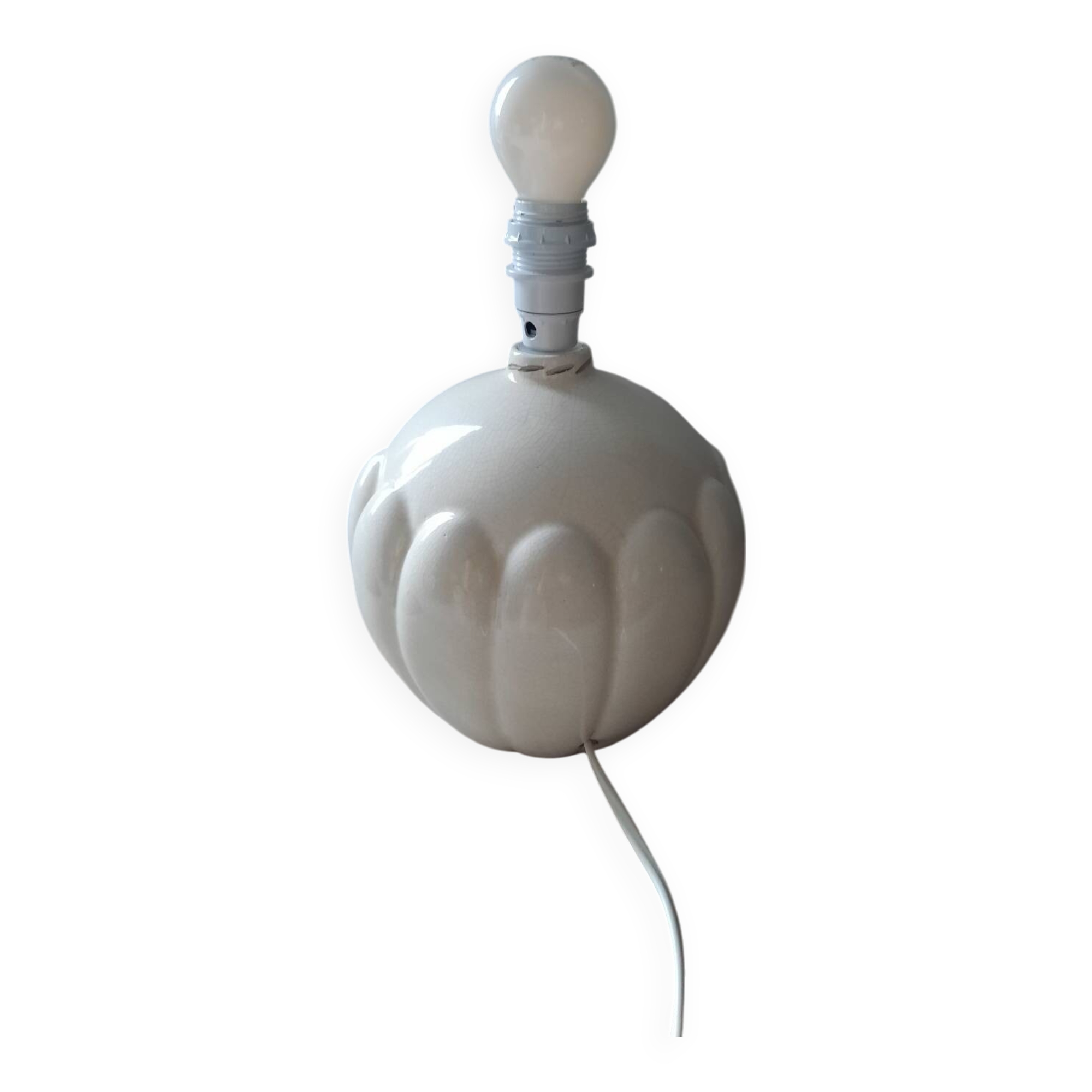 Antique St Clément lamp base