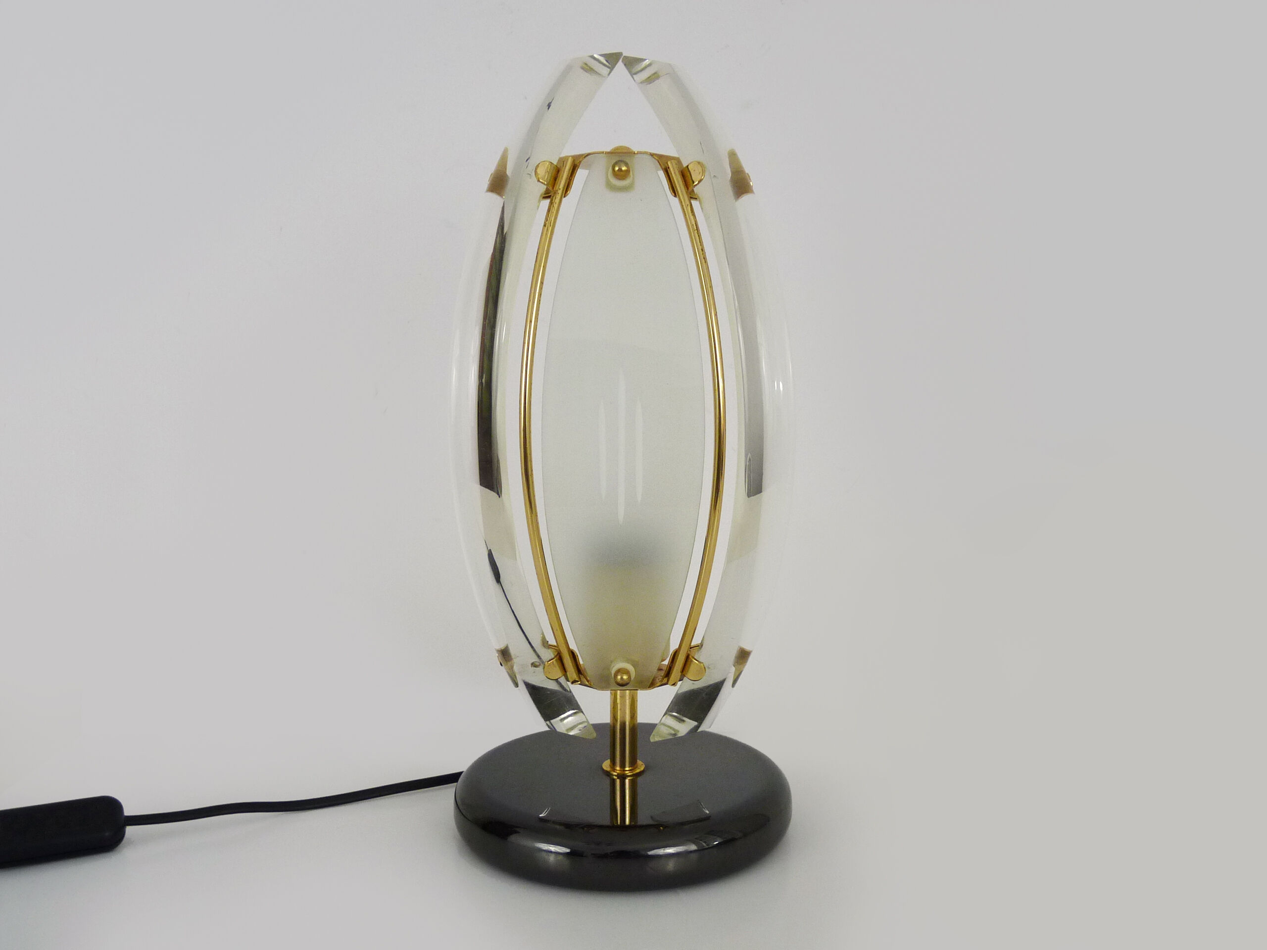 Murano glass table lamp by Paolo Venini 1970s