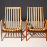 Pair of armchairs by Janěk Vaněk for Krásná Jizba, 1940´s, Czechoslovakia