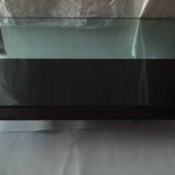 Glass coffee table