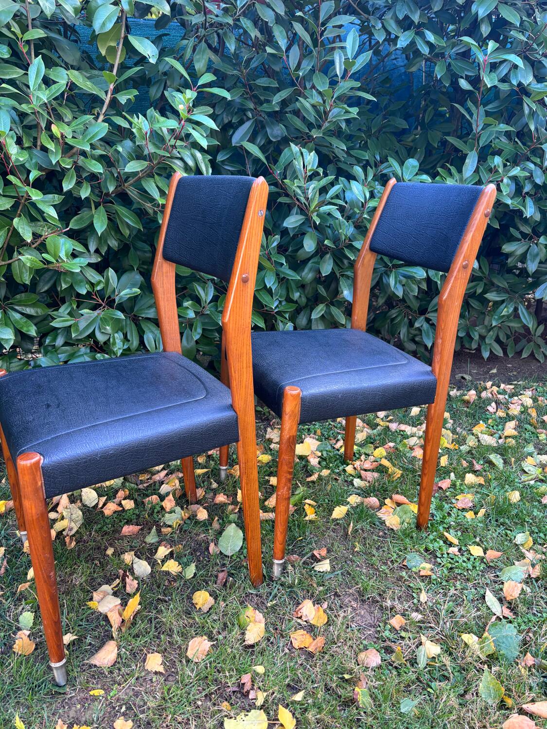 Vintage teak chairs