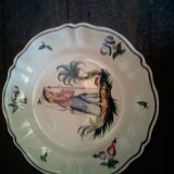 Old Sarreguemine plates