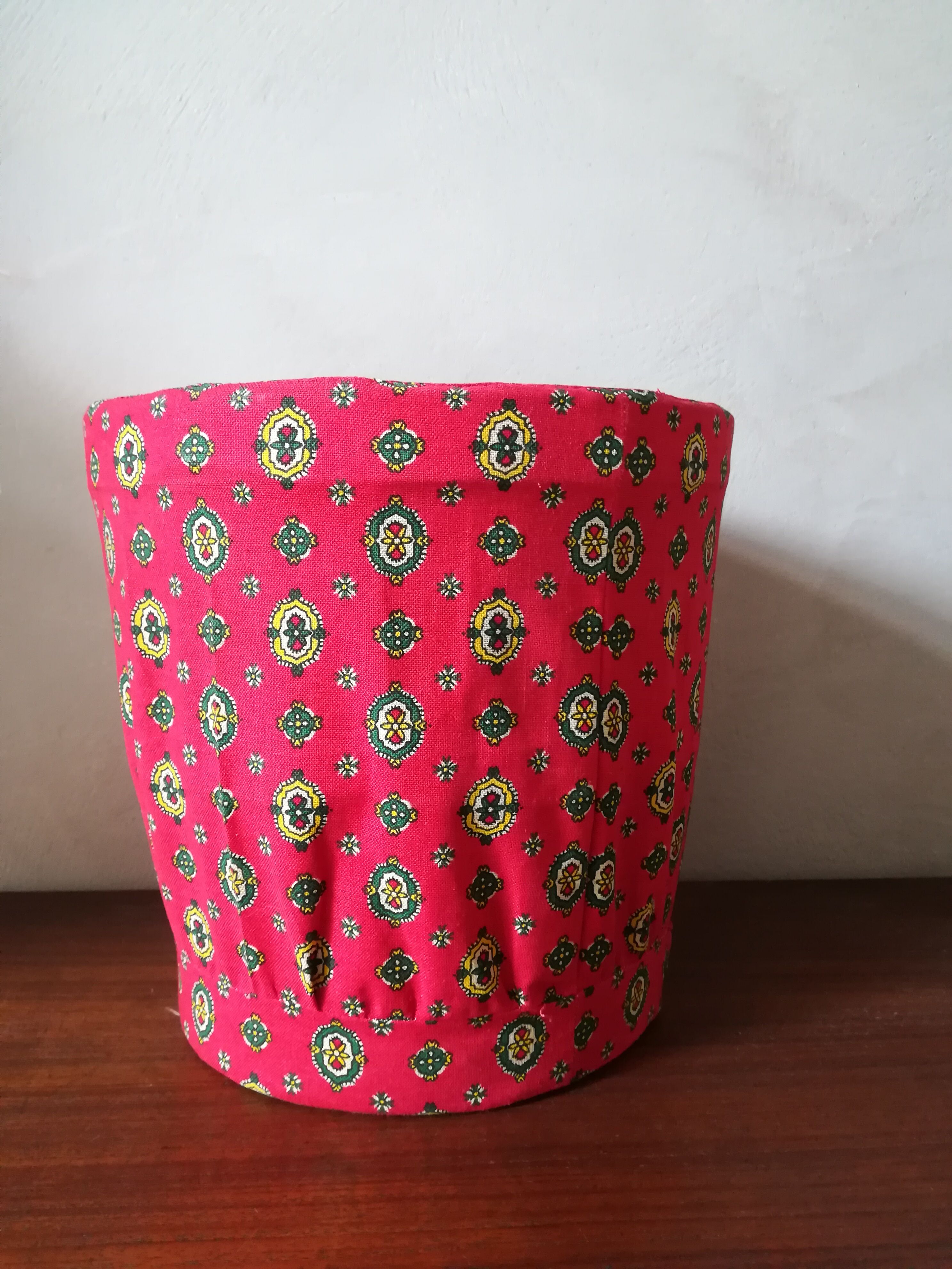 Provençal fabric basket