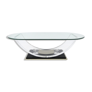 Table basse belge de Belgo Chrom,