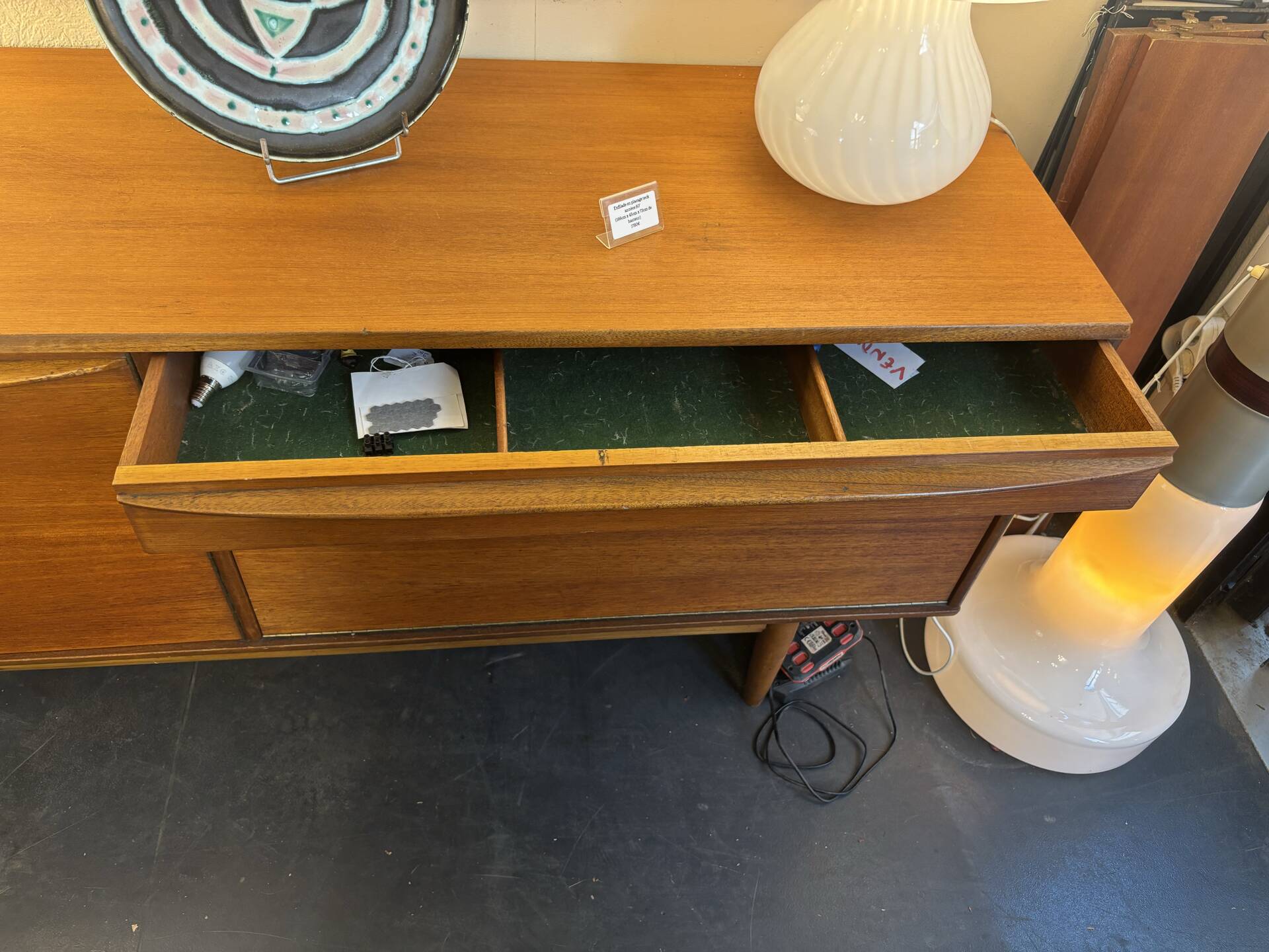 Scandinavian teak sideboard – 1960s