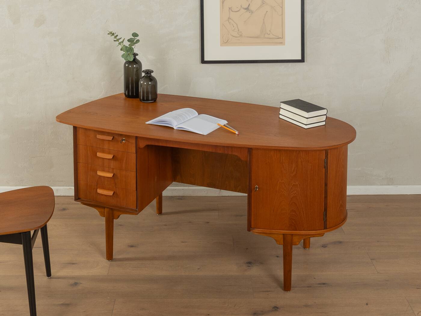 Free-Standing Desk, Scandinavian