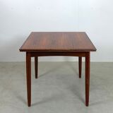 Square dining table in palisander by Lübke, 1960