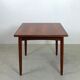 Square dining table in palisander by Lübke, 1960