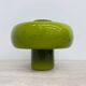 Mid-century design green glass Swedish table lamp, 1970s