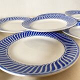 Assiettes à dessert Digoin "Jacquot"