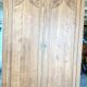 Armoire parisienne art déco bois naturel