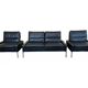 60s 70s sofa and 2 armchairs by Hans Peter Piehl for Wilkhahn leather sofa design