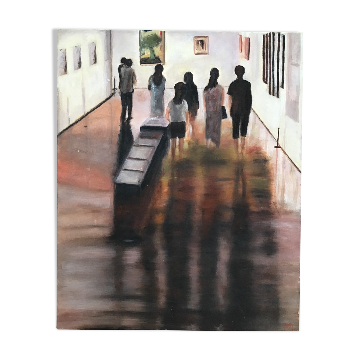 Acrylic painting Saatchi Gallery