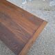 Table basse de ferme rustique ancienne un tiroir -1m42