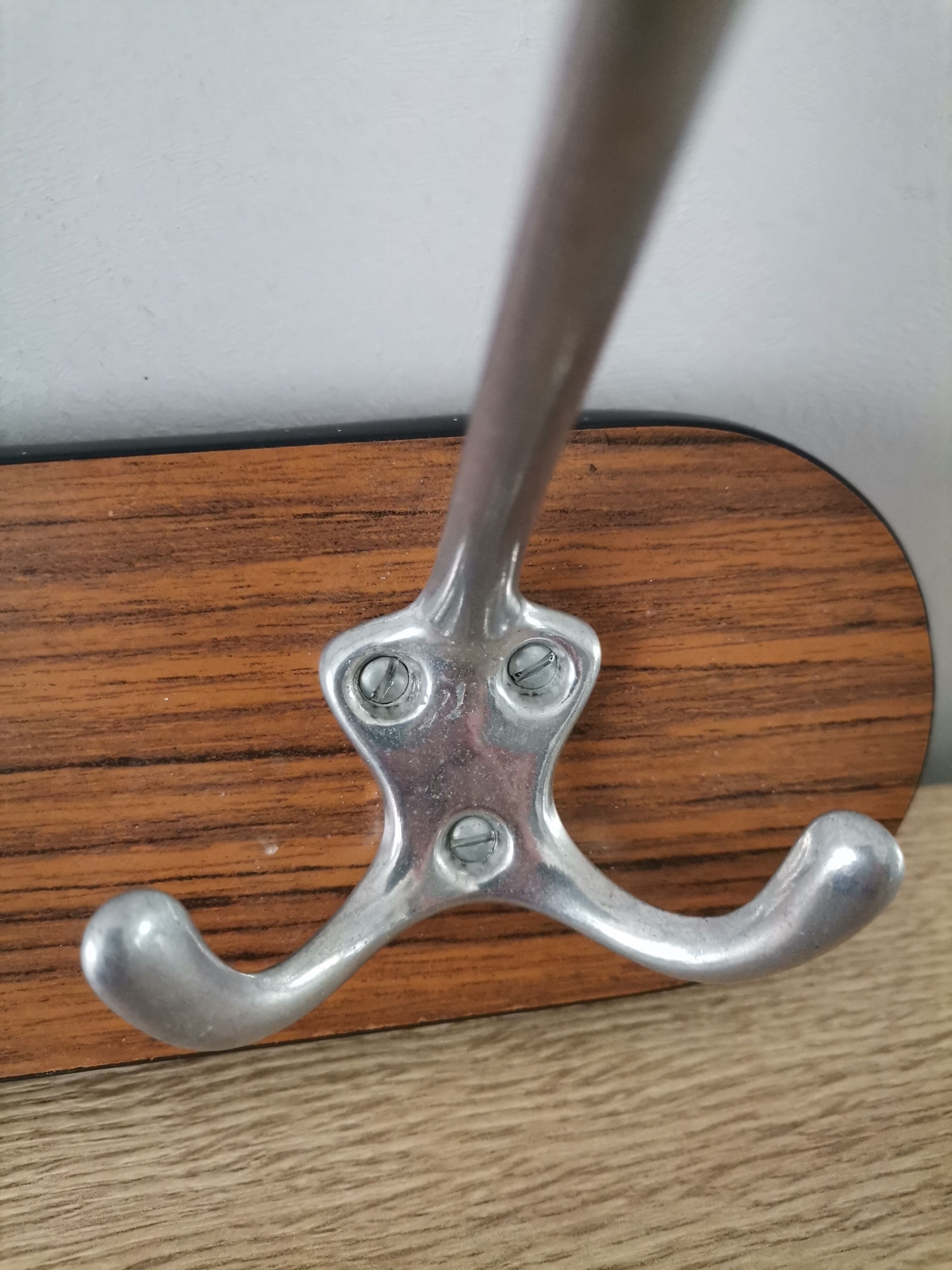 Vintage hook coat rack