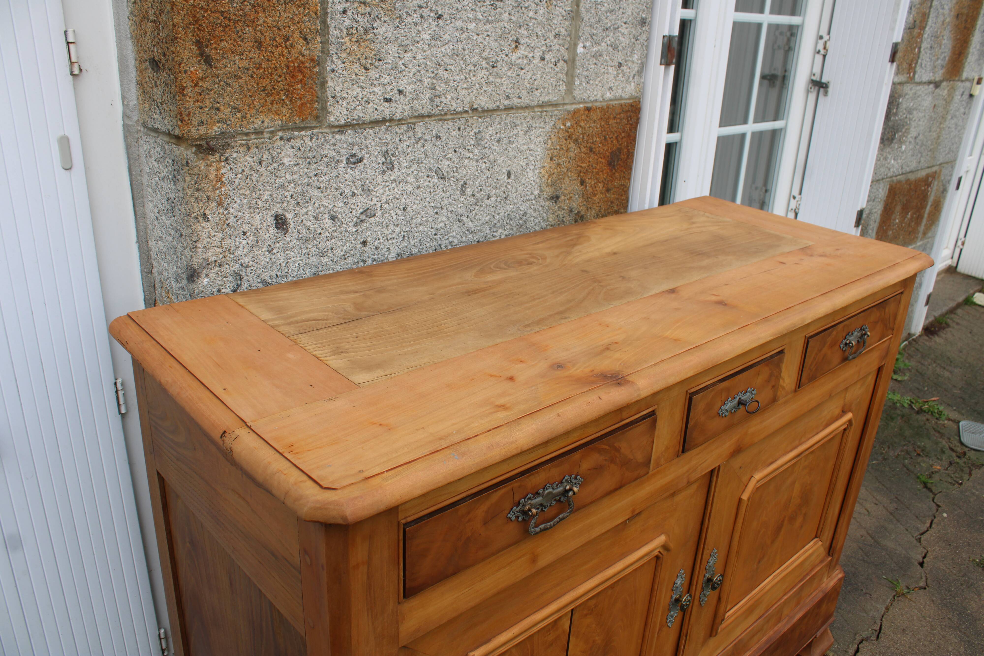 Antique wooden sideboard – Louis Philippe style