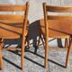 Pair of Luterma bistro chairs