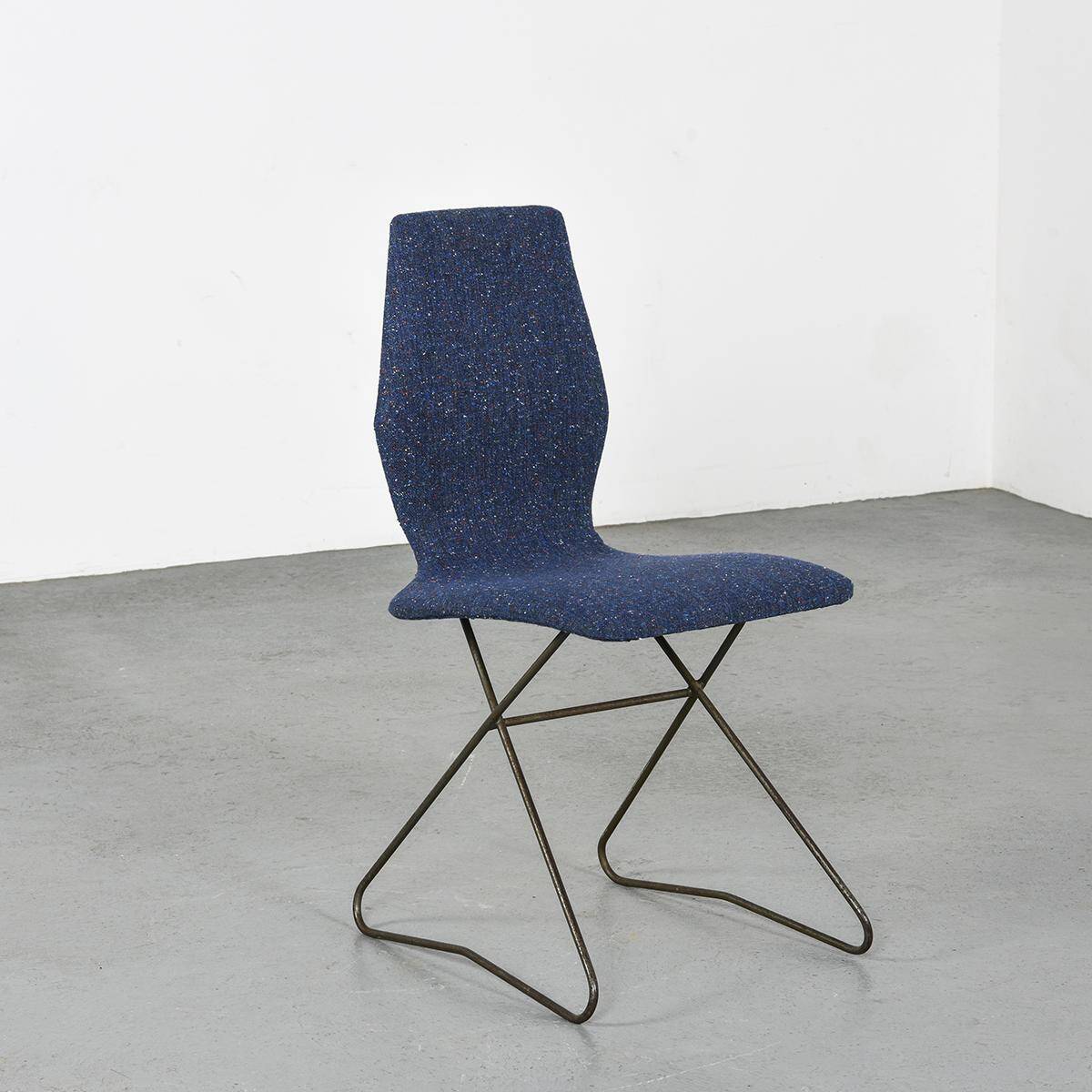 Pair of 1950 chairs by Louis Paolozzi