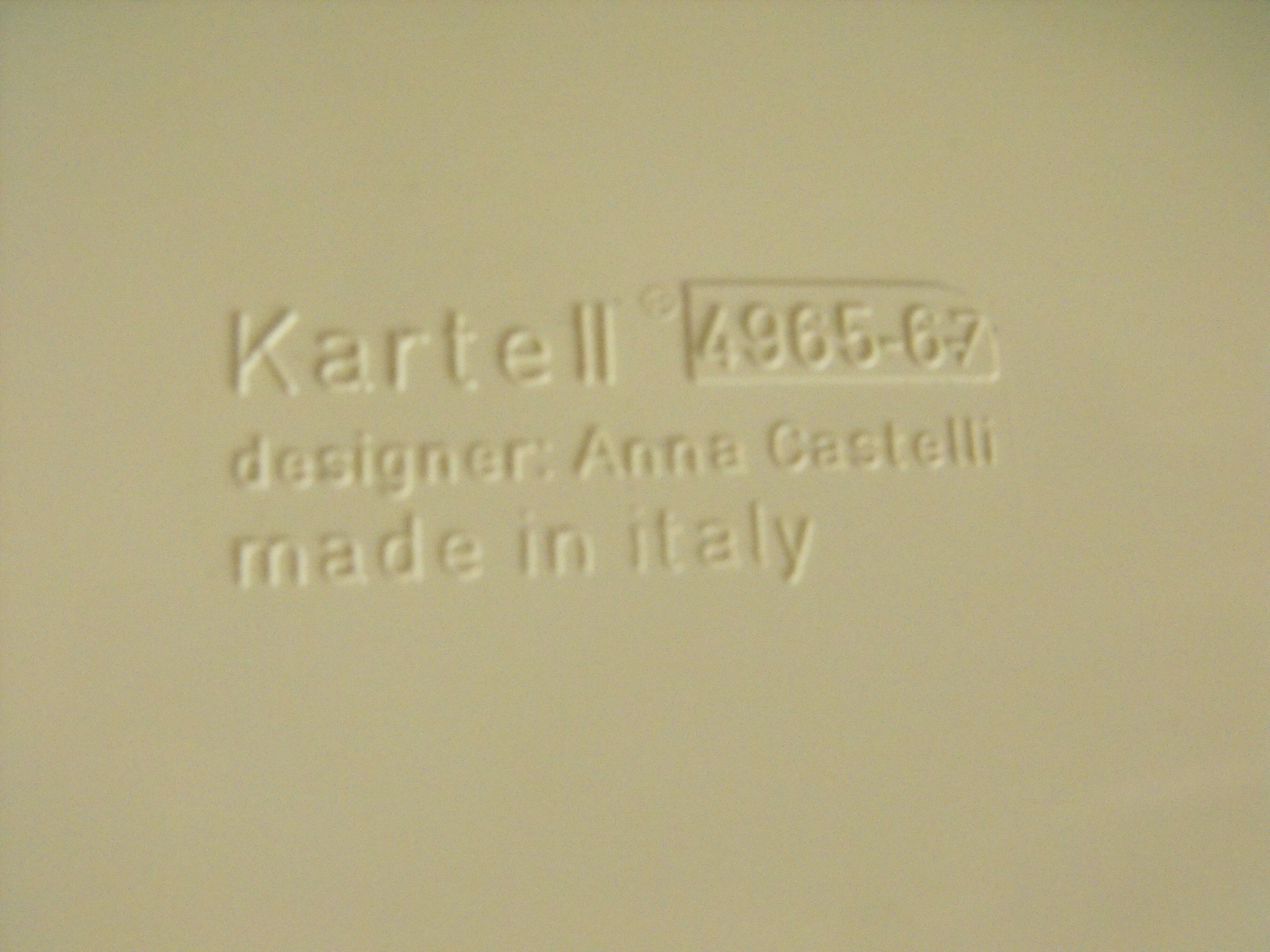 Componibili vintage by Anna Castelli for Kartell