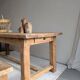 Restored farmhouse dining table