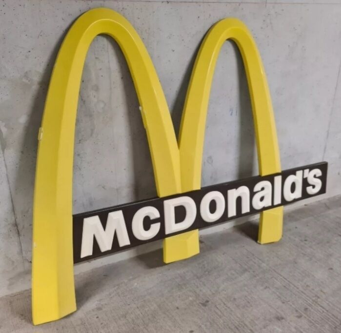 Vintage McDonald's sign
